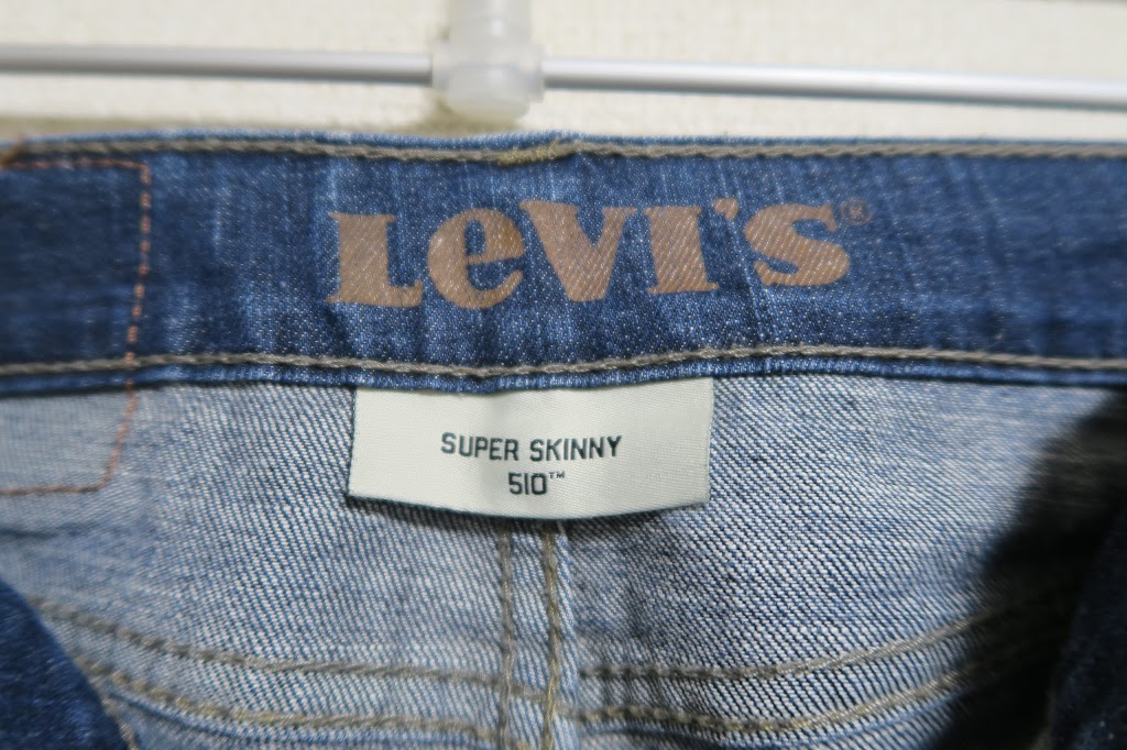 LEVI'S 542 デニムパンツ ジーンズ 色落ち インディゴブルー/T10