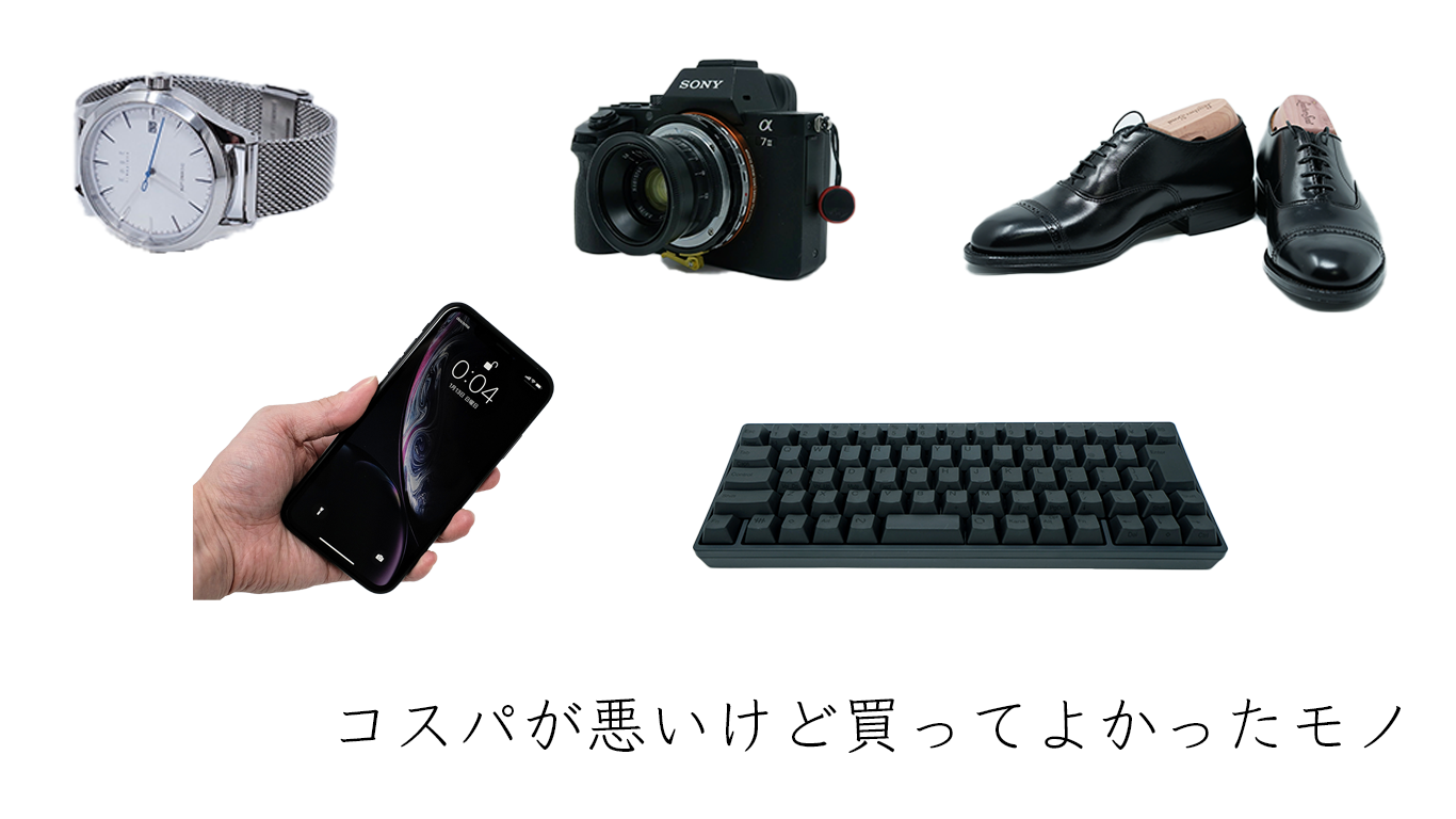 コスパが悪いけれど買ってよかったアイテム7選【ボーナスの使い道】|理系男子のぐうの音のアイキャッチ画像