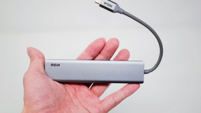 RCA USB Type C ハブ