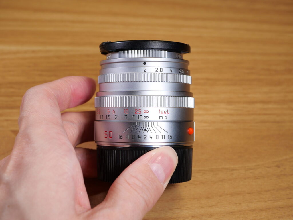 LEICA Summicron M50mm f2.0 4th Silver